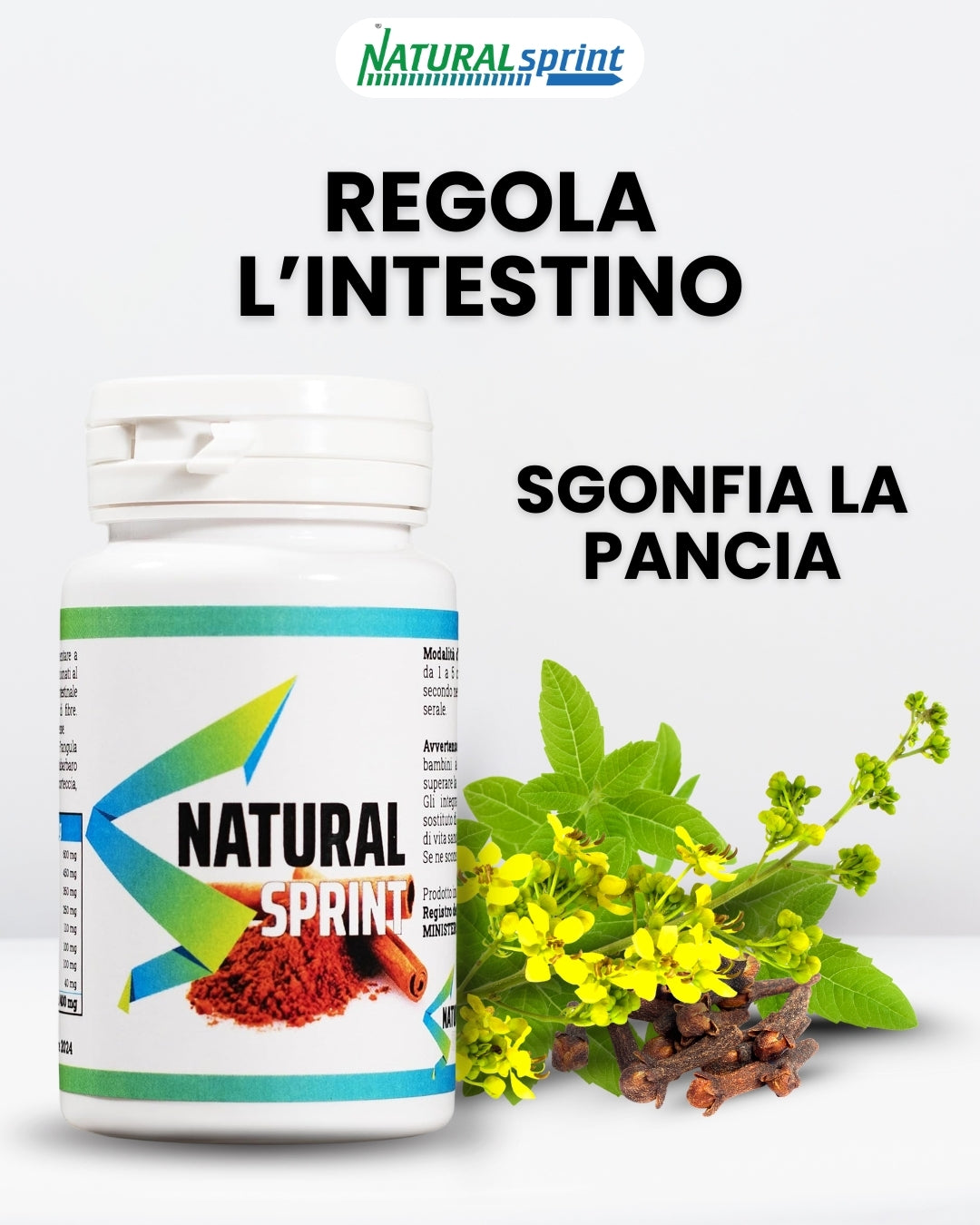 Lassativo Forte contro la Stitichezza – 120 Compresse