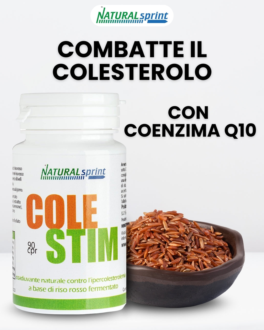 COLESTIM – Colesterolo (Lievito di Riso Rosso Fermentato)