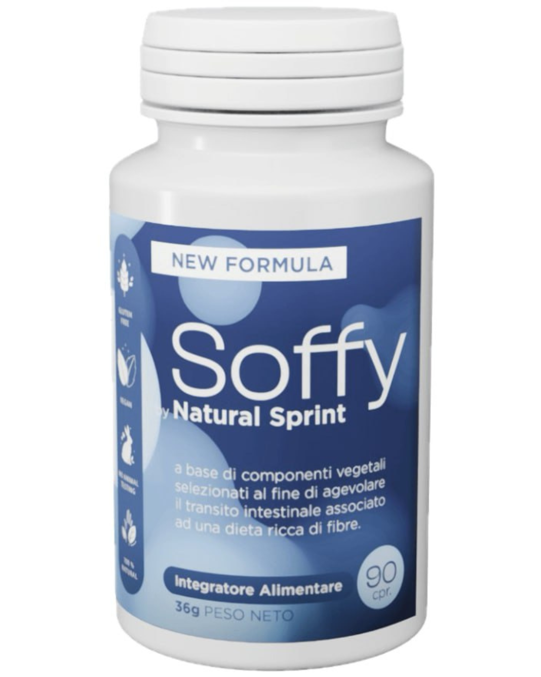 SOFFY - Integratore per il transito intestinale - 90 CPR