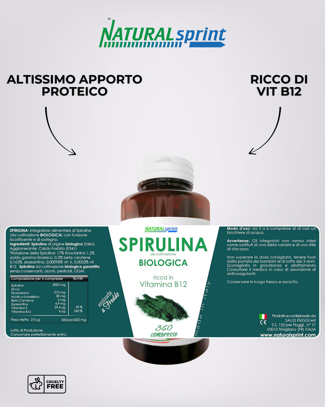 SPIRULINA BIOLOGICA