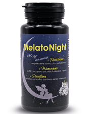 Melatonina Masticabile con Passiflora (Passion Fruit) Biancospino e Stevia