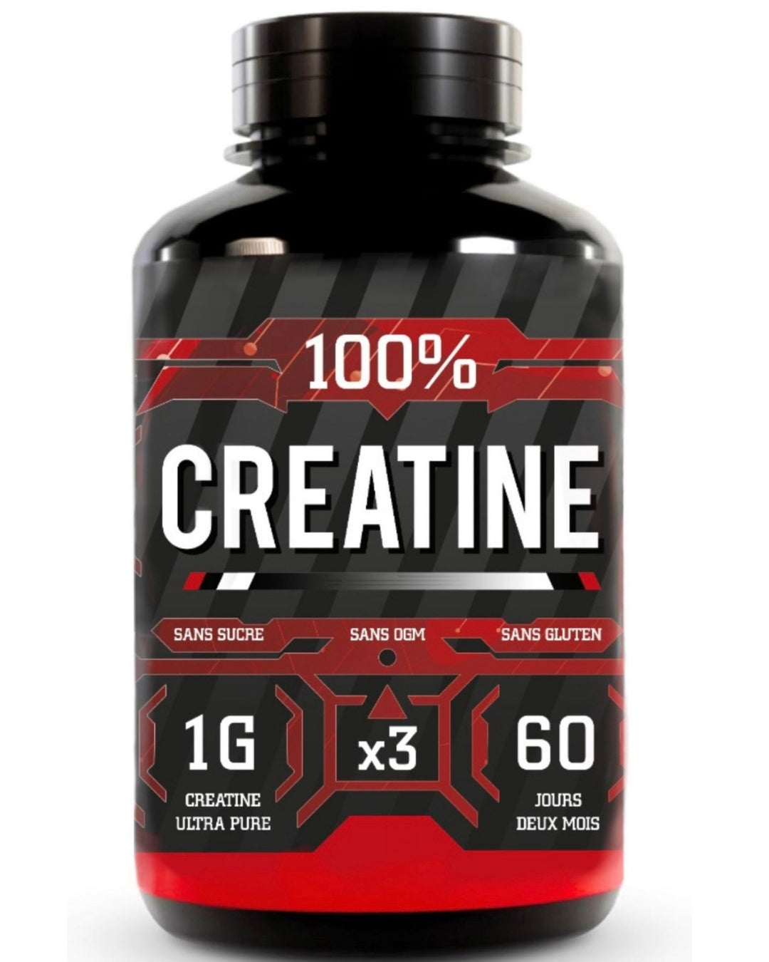 100% CREATINA - Alto Dosaggio 90 Compresse