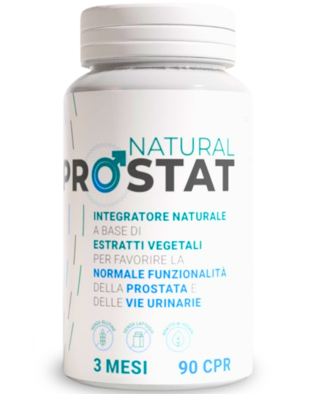 Prostat con Serenoa Repens, Licopene, Urtica Dioica, Zinco e Vitamina C - 180 COMPRESSE