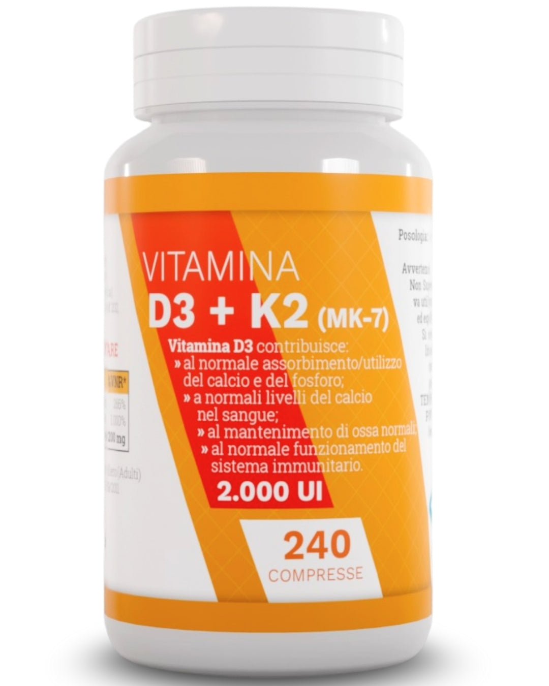 Vitamina D3 2000 UI + 200 µg Vitamina K