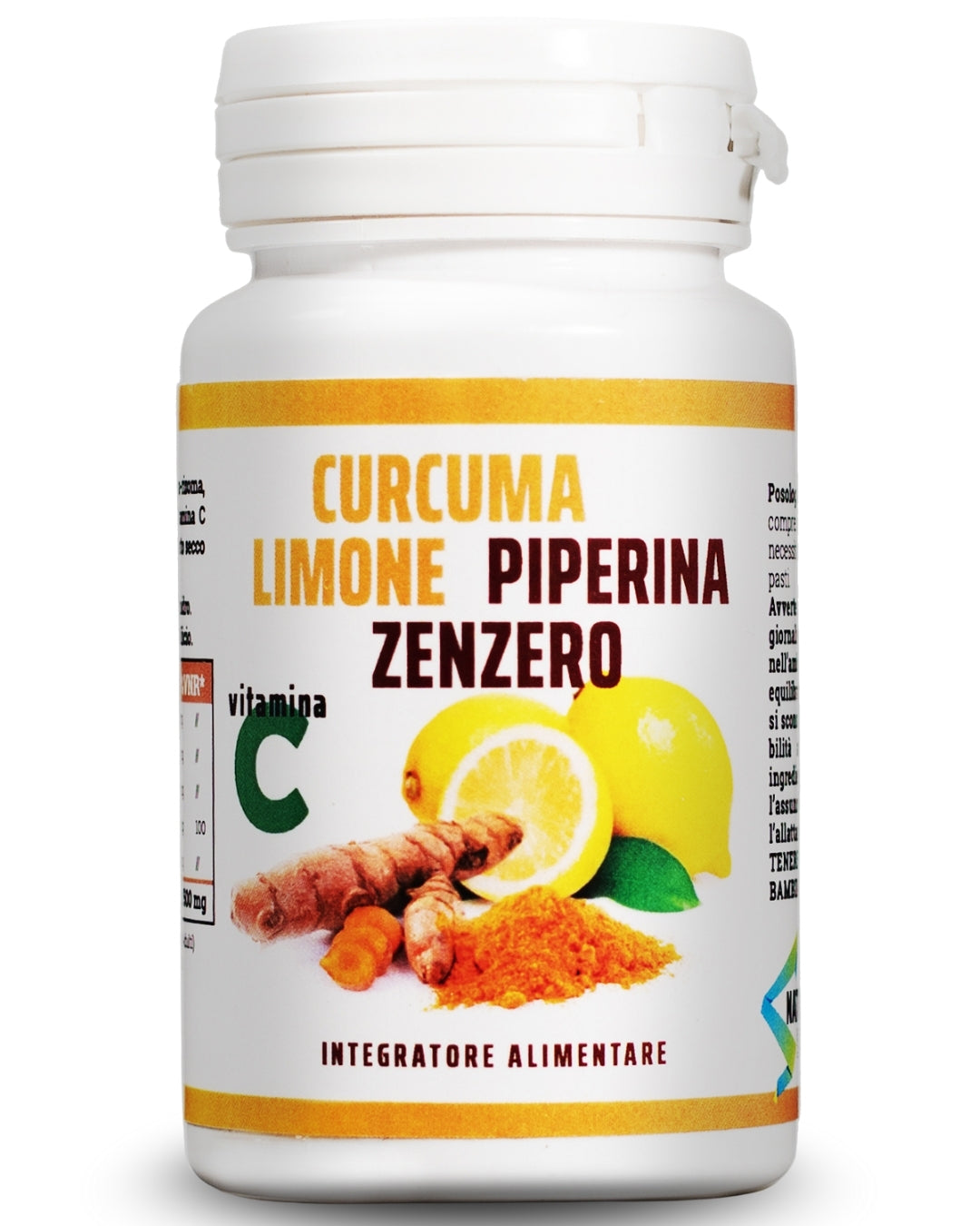 Curcuma Limone Piperina Zenzero + Vitamina C