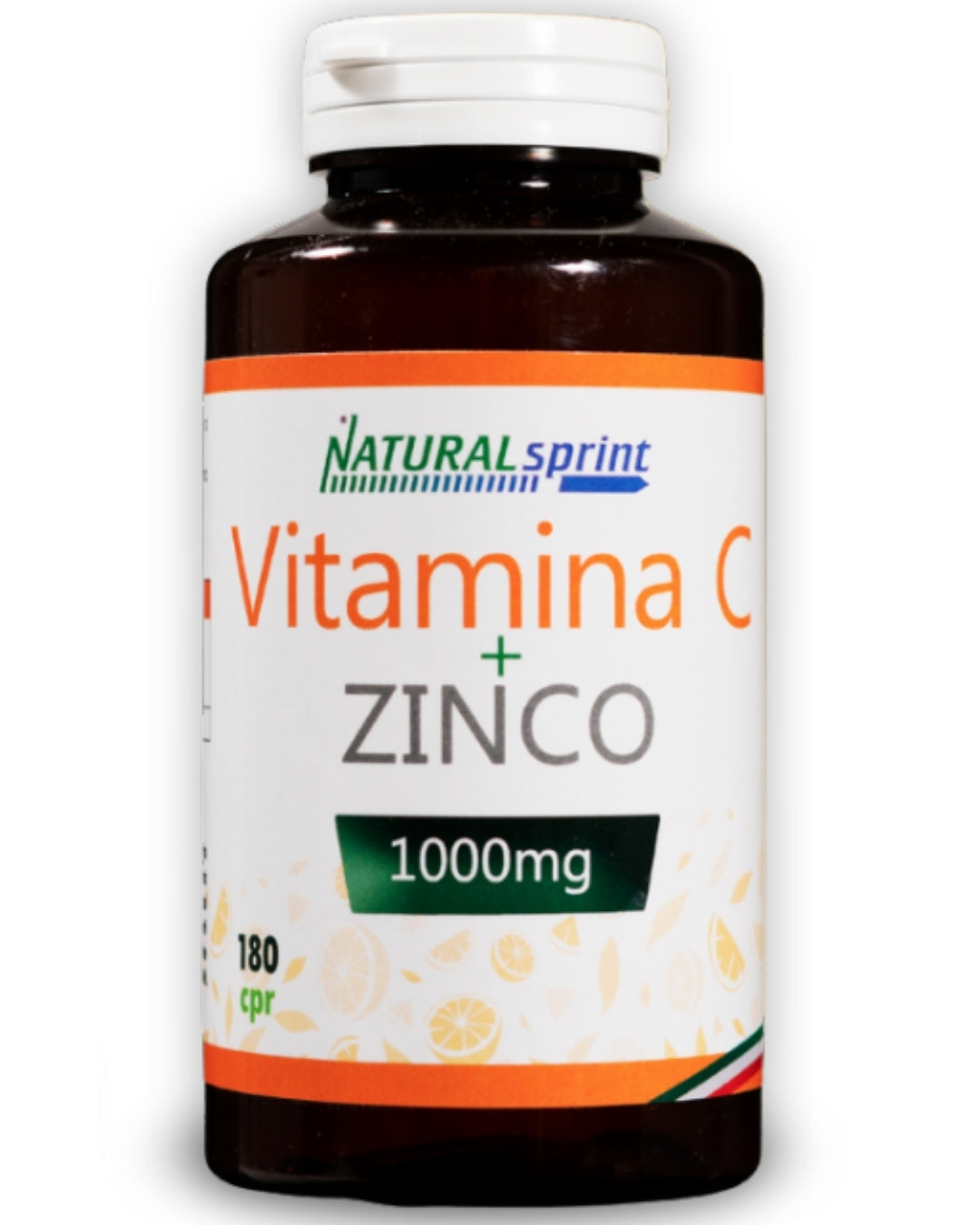 Vitamina C + Zinco - Alto Dosaggio - 180 Compresse