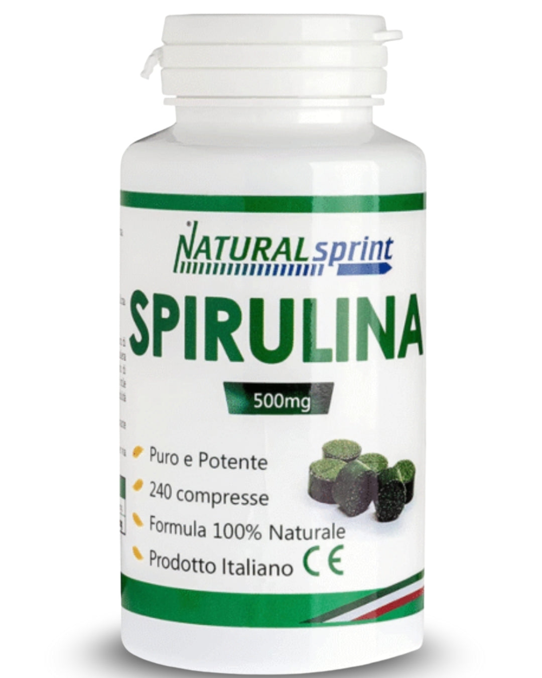Spirulina 240 Compresse senza Conservanti