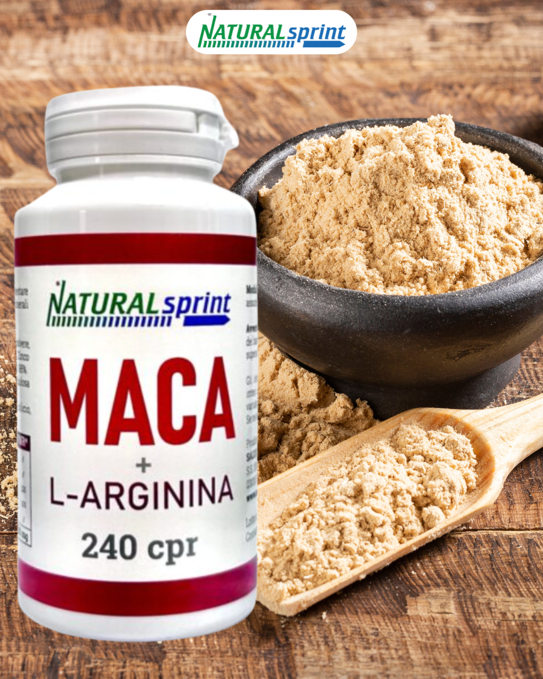 Maca Peruviana, Arginina, Zinco, Integratore Energizzante