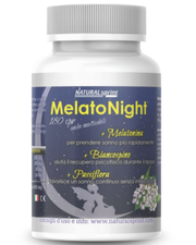 Melatonina Masticabile con Passiflora (Passion Fruit) Biancospino e Stevia