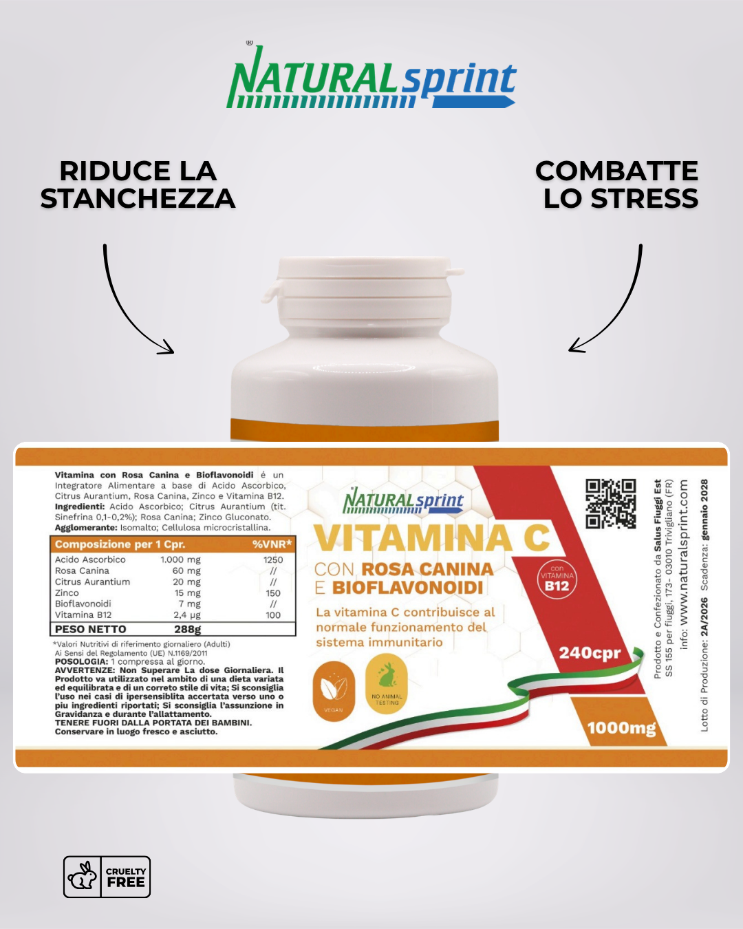 Vitamina C e Rosa Canina