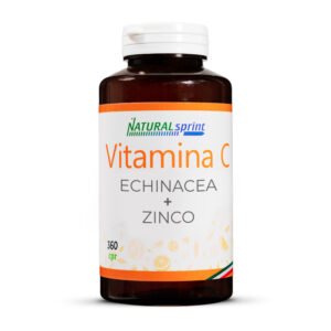 Vitamina C + ECHINACEA + Zinco - Alto Dosaggio di Vitamina C concentrata